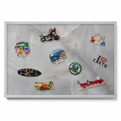 nástěnka na magnety Elegantní dekorativní mramor