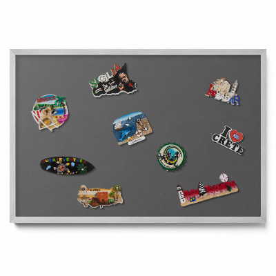 plechová tabule na magnety Barva tmavě šedá