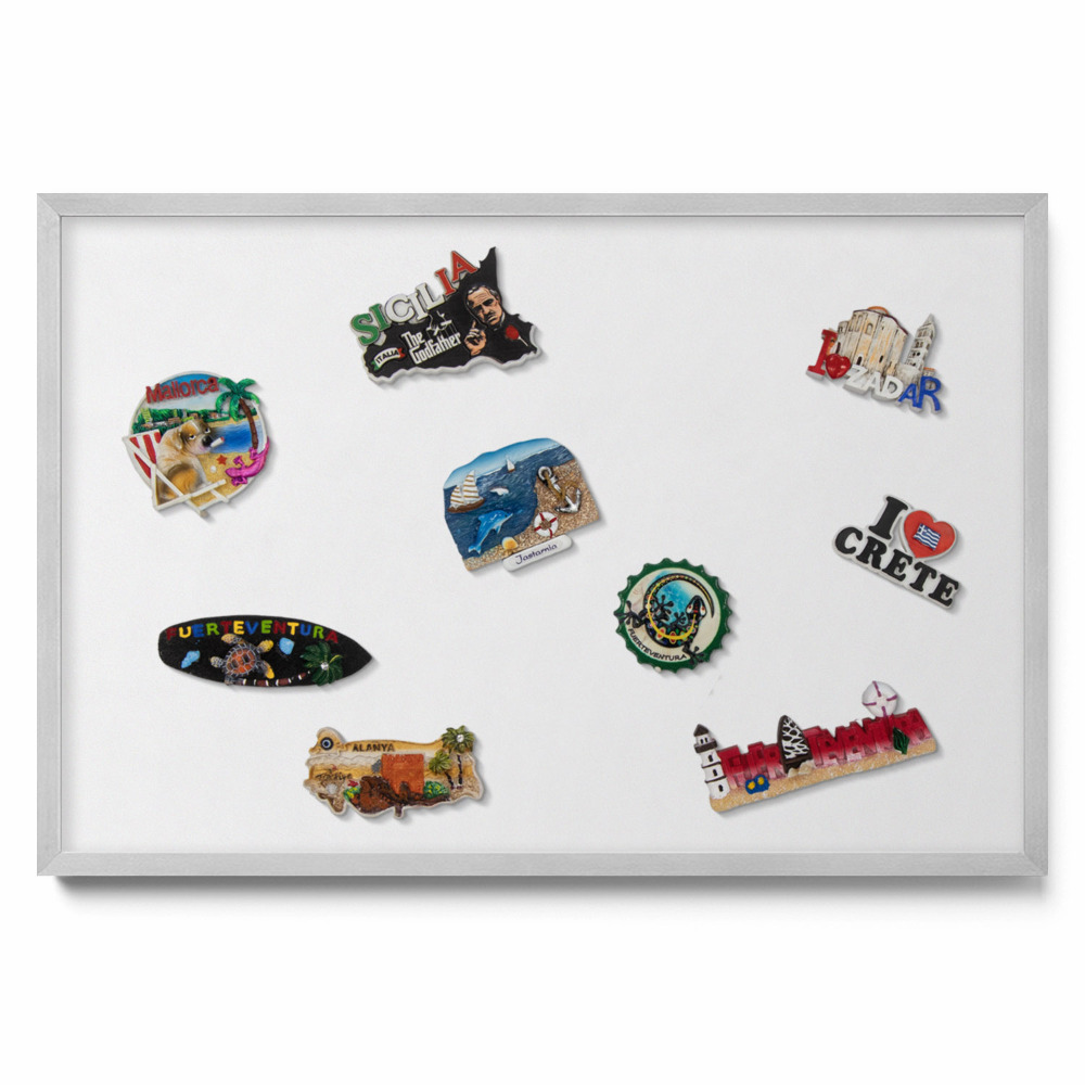 tabule na magnety z cest Barva bílá