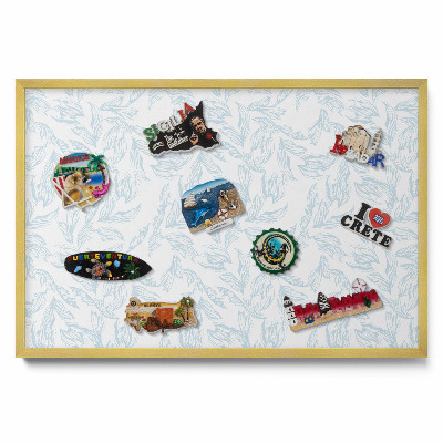 Tabule na magnety Pravidelný listový vzor