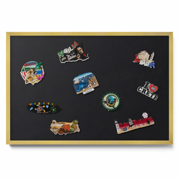 Tabule na magnety Černá barva