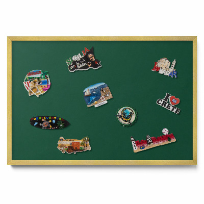 Tabule na magnety Tmavě zelená barva