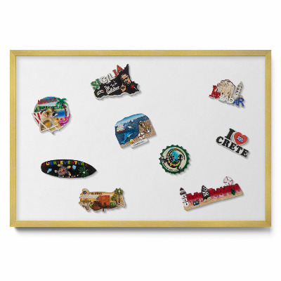 Tabule na magnety z dovolené Barva bílá