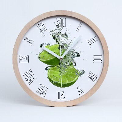 Dřevěne hodiny Vápno pod vodou