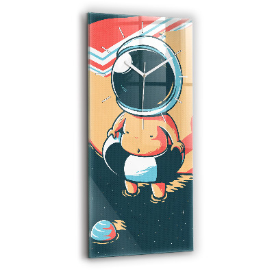 Vertikální nástěnné hodiny Dětská představivost