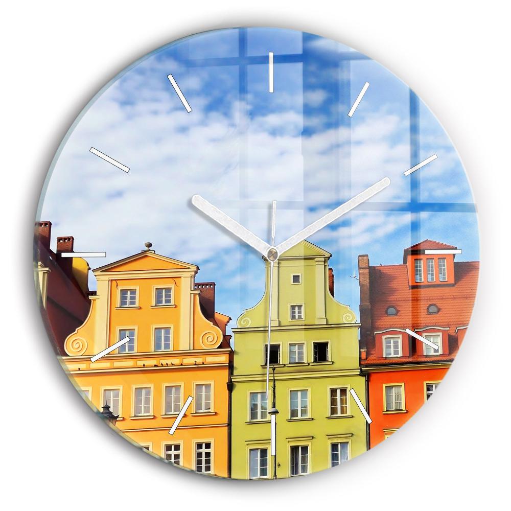 Kulaté nástěnné hodiny Vratislav - Staré město