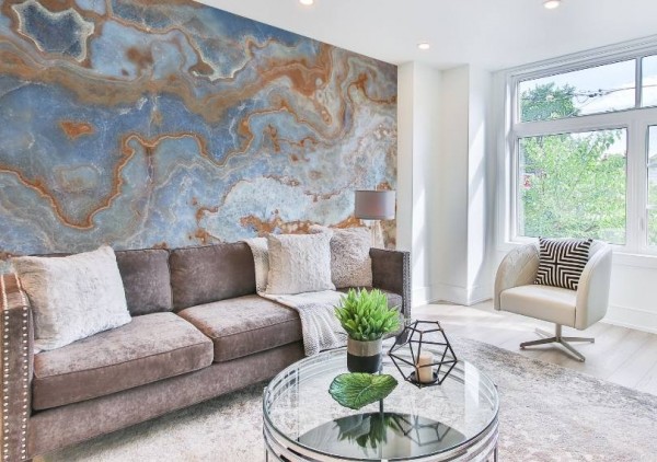 Moderní tapety do obývacího pokoje - nápady na okamžité oživení vašeho prostoru